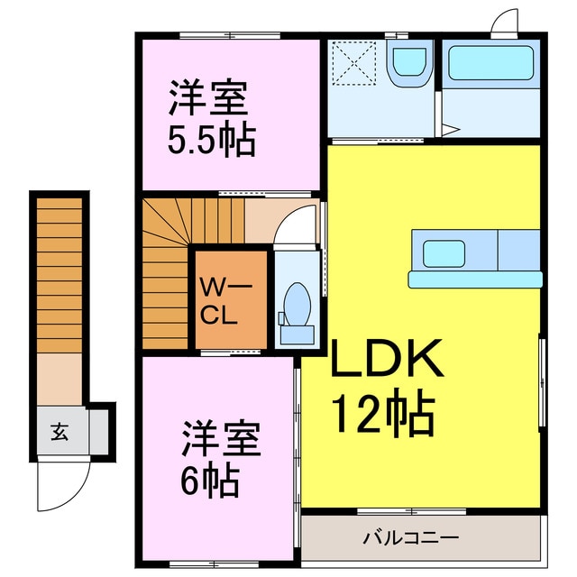 間取り図 パラソインテルノＧ