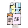 レヴェイユ 2Kの間取り