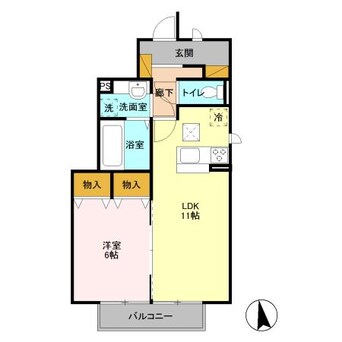 間取図 リーベンⅡ