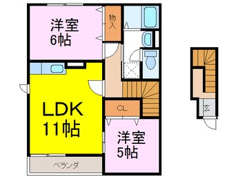 間取図 ラフィーネ壱番館