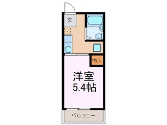 間取図 シャトル南