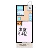 シャトル南 1Kの間取り