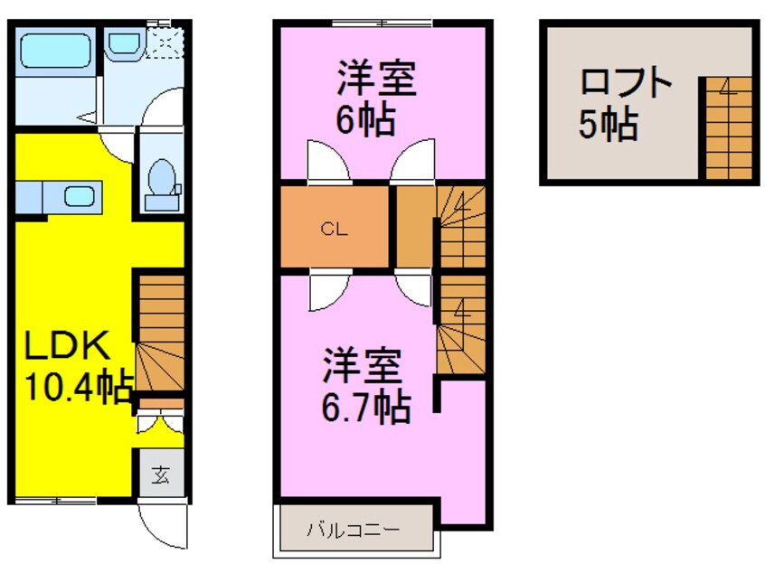 間取図 Ｖｅｒｄｅ