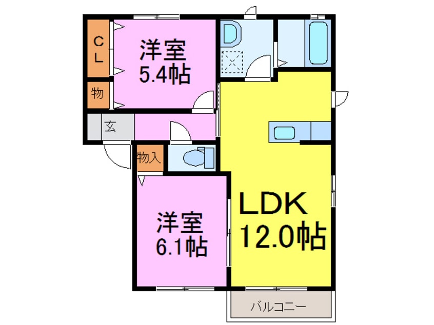 間取図 ジュピアＣ