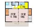 高橋平屋の間取図
