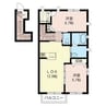 グリーンフォレスト 2LDKの間取り