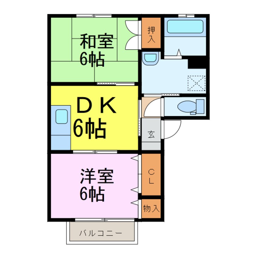 間取図 ヴァンクレール