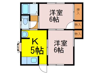 間取図 ユカリコーポ