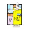 グローブ 1LDKの間取り