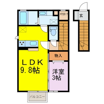 間取図 ラ・ペジーブルＡ