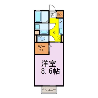 間取図 メゾン・ボヌール B