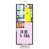 メゾン　ド　シュシュＡ 1Kの間取り