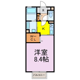 間取図 メゾン　ド　シュシュＣ