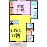 ファミール・ハウス 1LDKの間取り