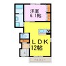 ファミール・ハウス 1LDKの間取り