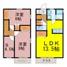 ウッドメイドB 2LDK+Sの間取り