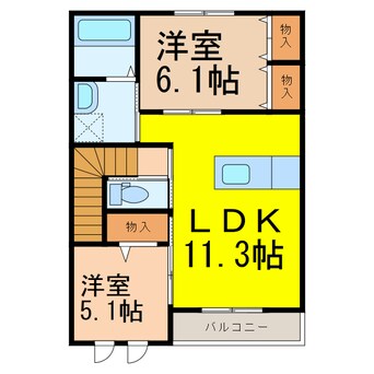 間取図 グランフェリシア