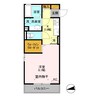 ペンバレー 1Kの間取り