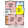 千代田コーポ 3DKの間取り