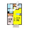 Ｄ－スタイル　レジデンス 1LDKの間取り