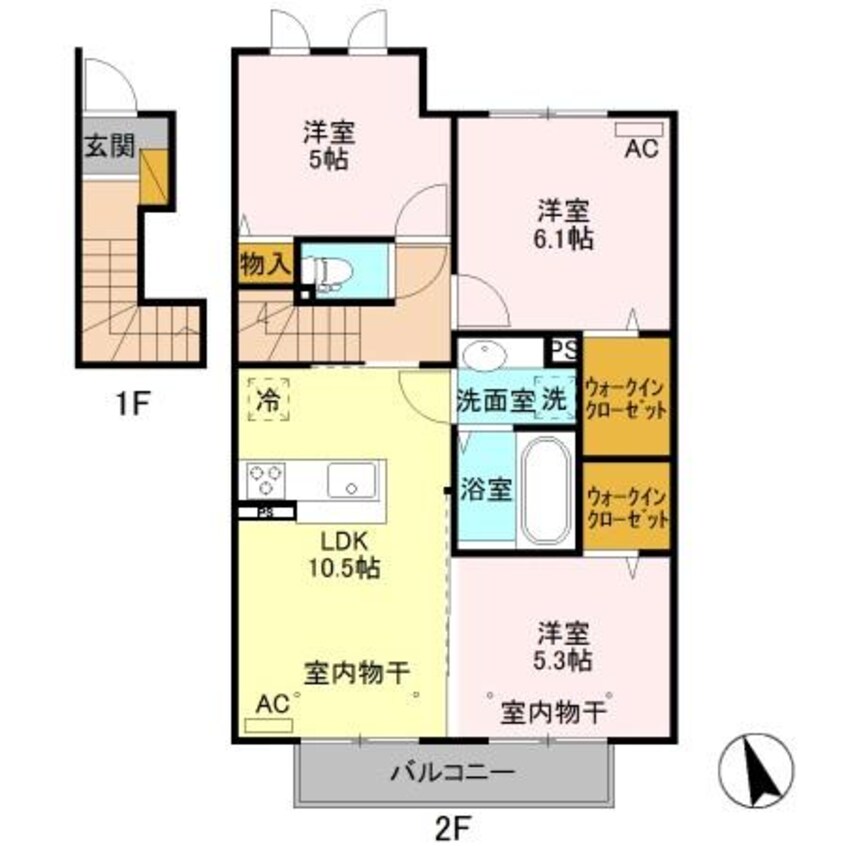 間取図 フロレスタ