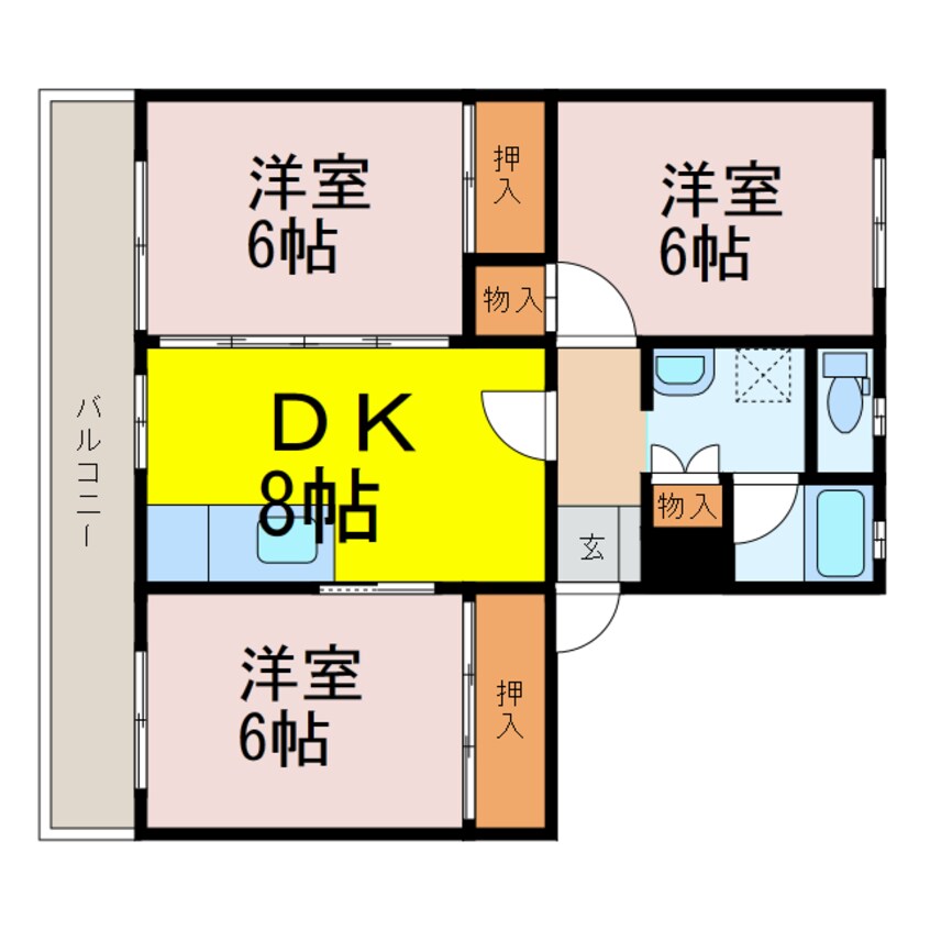 間取図 アーバニティ21