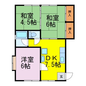 間取図 エイトパル仁連