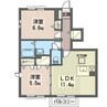 メゾン・ルミナスＢ 2LDKの間取り