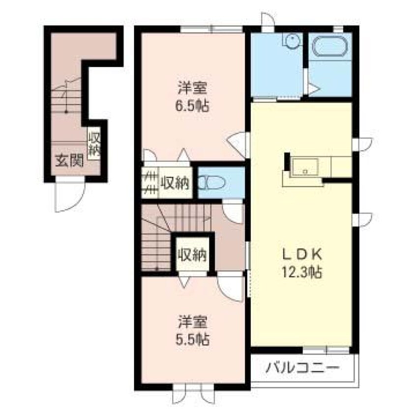 間取図 メゾン・トレゾール