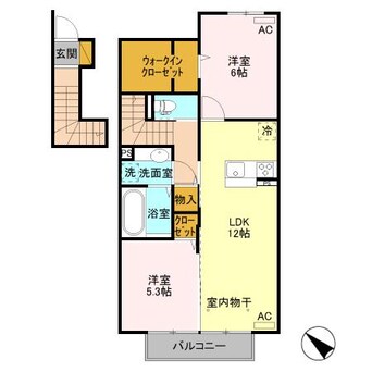 間取図 ソレイユ