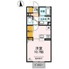 アン・ネージュ 1Rの間取り