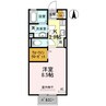 エスペランサ 1Kの間取り
