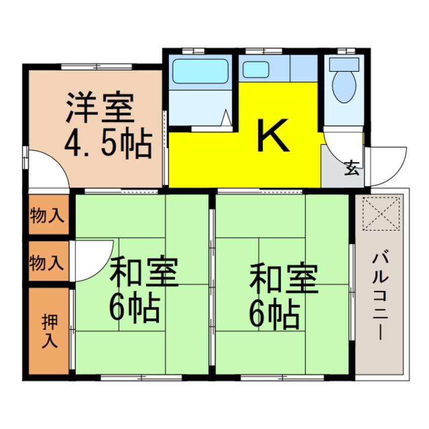 間取図 レンタルハウス小倉