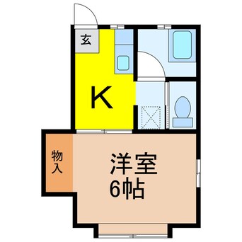 間取図 メゾン常盤