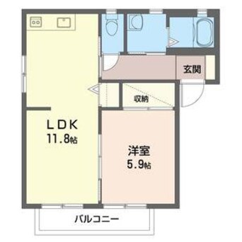 間取図 コスモパレス昴Ｊ