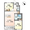 クリーンY 2LDKの間取り