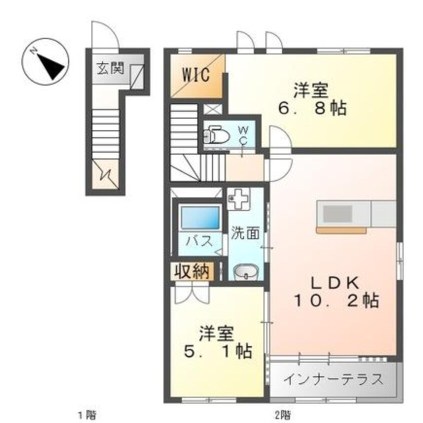 間取図 クリーンY