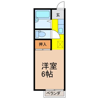 間取図 フォレストヒルズ