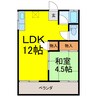 ダジュール 1LDKの間取り