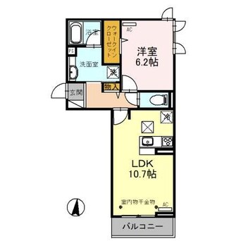 間取図 ボンヌール・ミライ