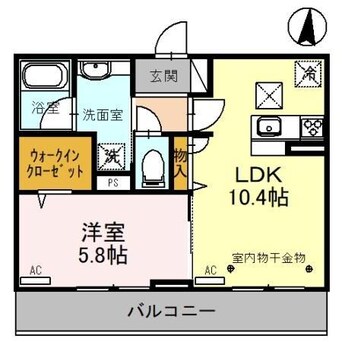 間取図 ボンヌール・ミライ