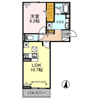 間取図 ボンヌール・ミライ