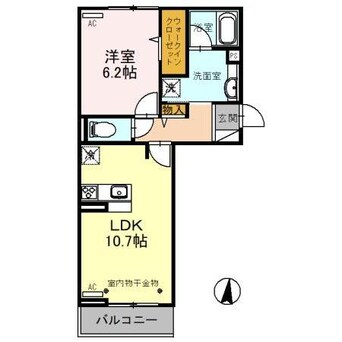 間取図 ボンヌール・ミライ