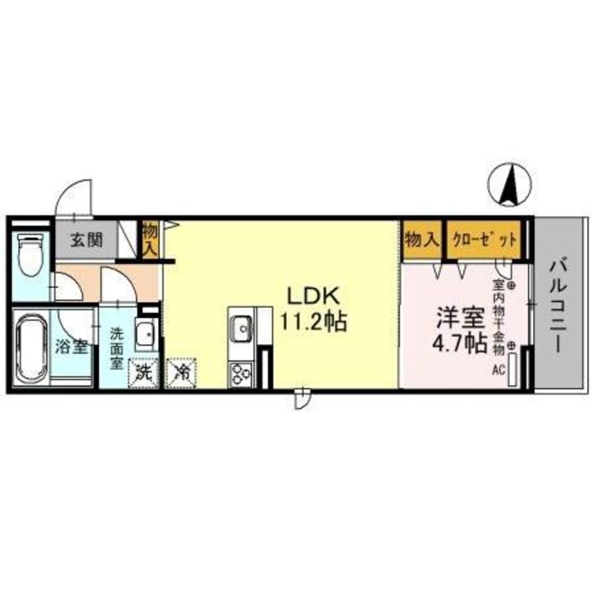 間取図 アンビエンテ
