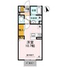 ジュール・シャン 1Rの間取り