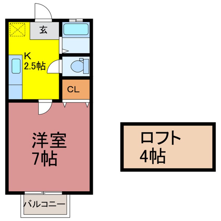 間取図 ダテコーポ