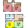 長谷町28-41戸建 3DKの間取り