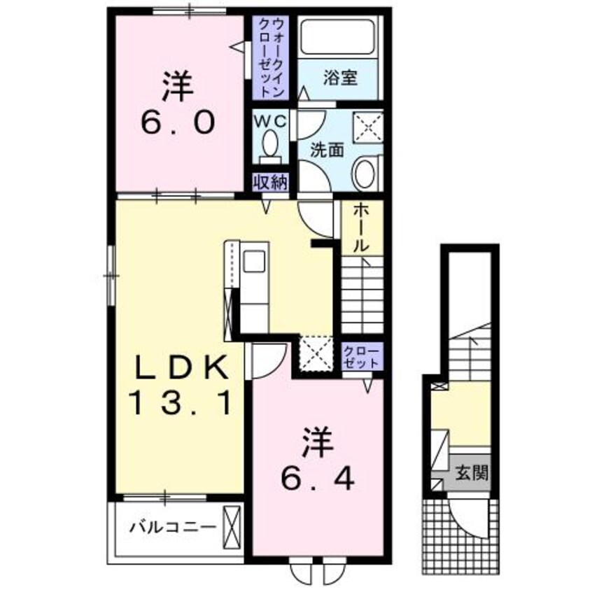 間取図 ポンテヴェキオ