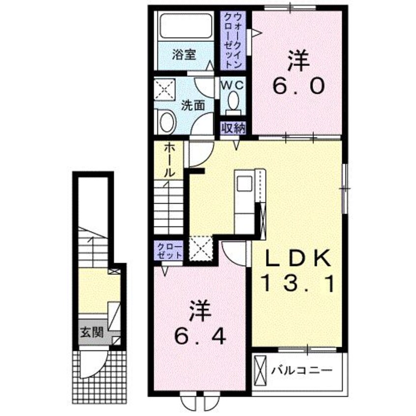 間取図 ポンテヴェキオ