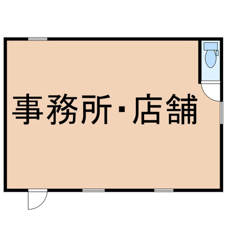 間取図 下辺見事務所